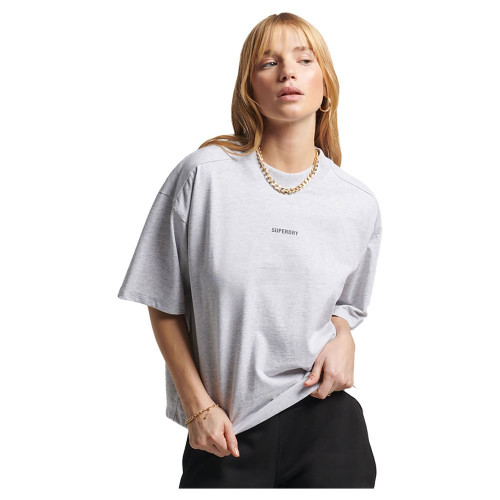 Superdry Γυναικεία κοντομάνικη μπλούζα Code Tech OS Boxy Tee